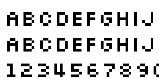silkscreen fonts