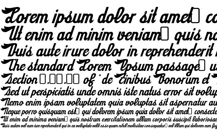 specimens SloeGinRickey Regular font, sample SloeGinRickey Regular font, an example of writing SloeGinRickey Regular font, review SloeGinRickey Regular font, preview SloeGinRickey Regular font, SloeGinRickey Regular font