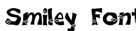 шрифт Smiley Font, бесплатный шрифт Smiley Font, предварительный просмотр шрифта Smiley Font