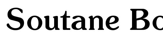 шрифт Soutane Bold, бесплатный шрифт Soutane Bold, предварительный просмотр шрифта Soutane Bold