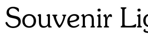 шрифт Souvenir Light BT, бесплатный шрифт Souvenir Light BT, предварительный просмотр шрифта Souvenir Light BT