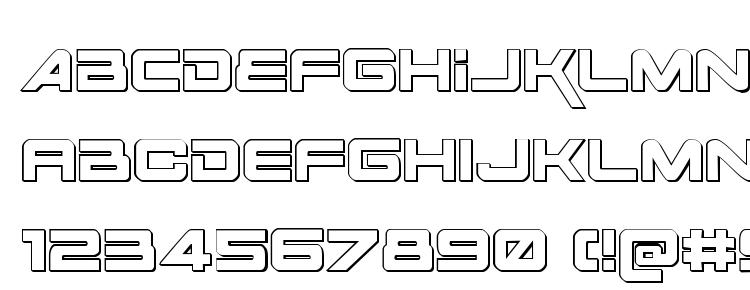 glyphs Space Ranger 3D Regular font, сharacters Space Ranger 3D Regular font, symbols Space Ranger 3D Regular font, character map Space Ranger 3D Regular font, preview Space Ranger 3D Regular font, abc Space Ranger 3D Regular font, Space Ranger 3D Regular font