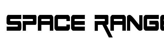 шрифт Space Ranger Condensed, бесплатный шрифт Space Ranger Condensed, предварительный просмотр шрифта Space Ranger Condensed