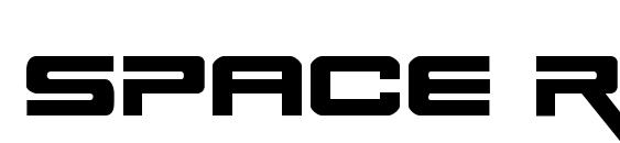 Space Ranger Expanded Font