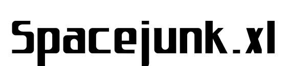 шрифт Spacejunk.xl, бесплатный шрифт Spacejunk.xl, предварительный просмотр шрифта Spacejunk.xl