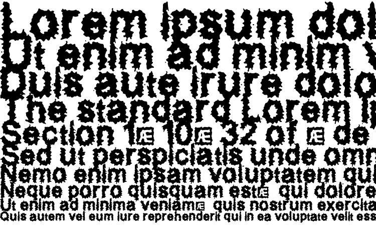 specimens Splatz (BRK) font, sample Splatz (BRK) font, an example of writing Splatz (BRK) font, review Splatz (BRK) font, preview Splatz (BRK) font, Splatz (BRK) font