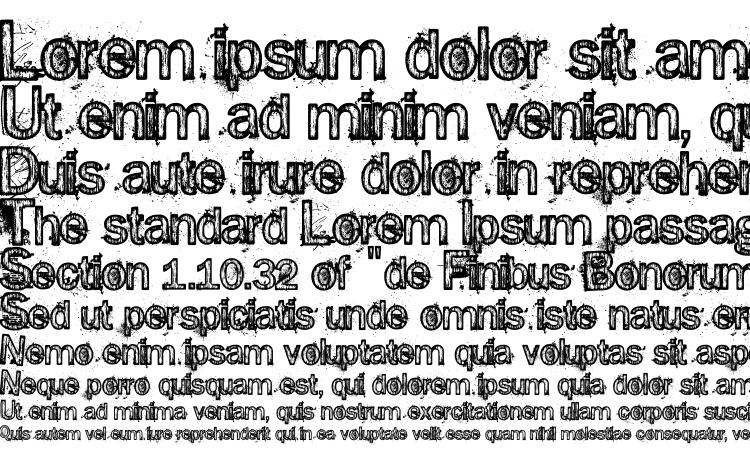 specimens Splinter2 font, sample Splinter2 font, an example of writing Splinter2 font, review Splinter2 font, preview Splinter2 font, Splinter2 font