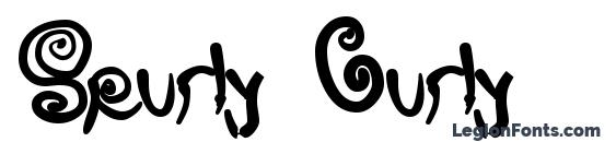 Spurly Curly Font