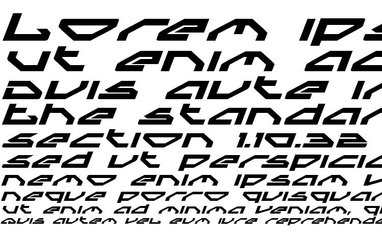 specimens Spylord Bold Expanded Italic font, sample Spylord Bold Expanded Italic font, an example of writing Spylord Bold Expanded Italic font, review Spylord Bold Expanded Italic font, preview Spylord Bold Expanded Italic font, Spylord Bold Expanded Italic font