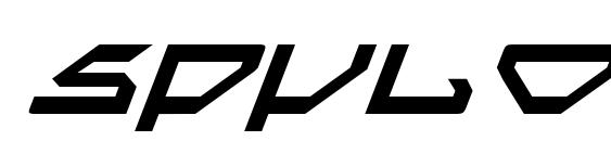 Spylord Italic Font