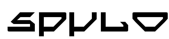 шрифт Spylord, бесплатный шрифт Spylord, предварительный просмотр шрифта Spylord