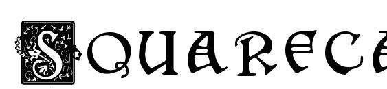 Squarecaps Font