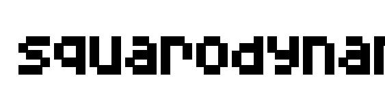 Squarodynamic 04 font, free Squarodynamic 04 font, preview Squarodynamic 04 font