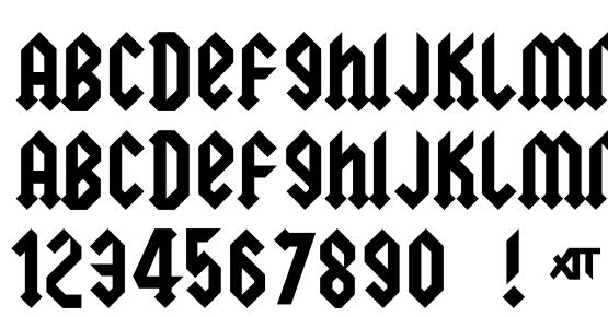acdc font
