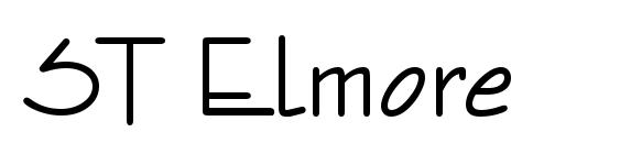 ST Elmore font, free ST Elmore font, preview ST Elmore font