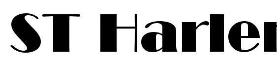 ST Harlem Nights font, free ST Harlem Nights font, preview ST Harlem Nights font