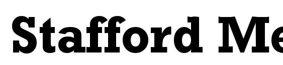 Stafford Medium font, free Stafford Medium font, preview Stafford Medium font
