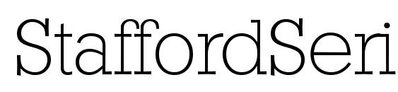 StaffordSerial Xlight Regular font, free StaffordSerial Xlight Regular font, preview StaffordSerial Xlight Regular font