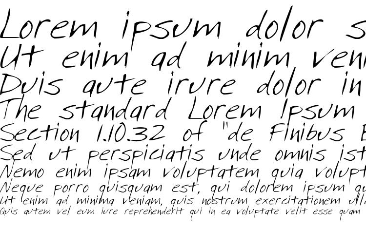specimens Stans Hand font, sample Stans Hand font, an example of writing Stans Hand font, review Stans Hand font, preview Stans Hand font, Stans Hand font