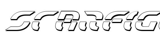 Шрифт Starfighter Shadow Italic