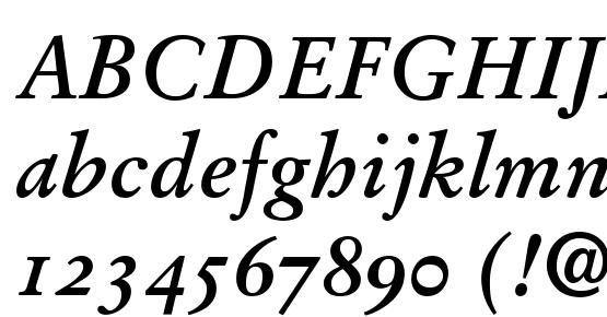 adobe garamond pro bold italic