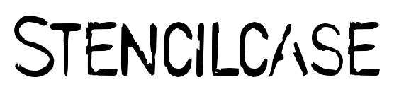 Stencilcase Bold font, free Stencilcase Bold font, preview Stencilcase Bold font