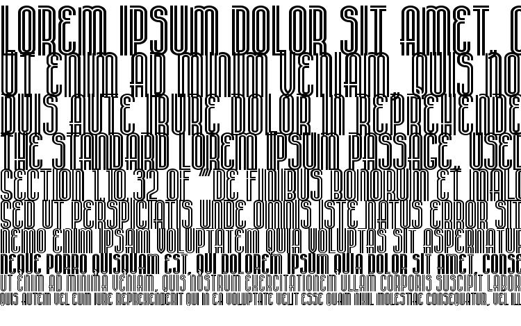 specimens Stereovolna font, sample Stereovolna font, an example of writing Stereovolna font, review Stereovolna font, preview Stereovolna font, Stereovolna font