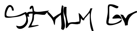 STHLM Graffiti Font