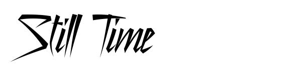 Still Time font, free Still Time font, preview Still Time font