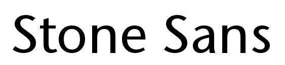 Stone Sans OS ITC TT Medium Font