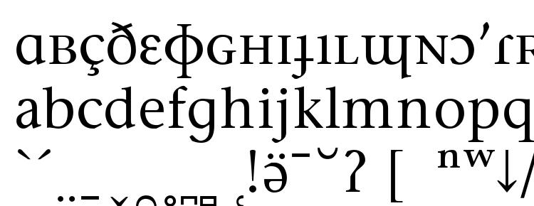 глифы шрифта Stone Serif Phonetic IPA, символы шрифта Stone Serif Phonetic IPA, символьная карта шрифта Stone Serif Phonetic IPA, предварительный просмотр шрифта Stone Serif Phonetic IPA, алфавит шрифта Stone Serif Phonetic IPA, шрифт Stone Serif Phonetic IPA