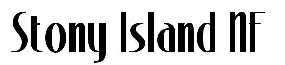 Stony Island NF font, free Stony Island NF font, preview Stony Island NF font