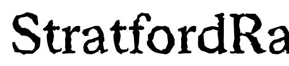 StratfordRandom Regular Font