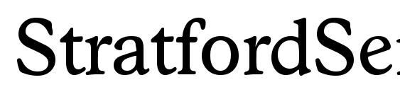 StratfordSerial Regular Font