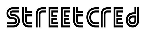 StreetCred Regular Font