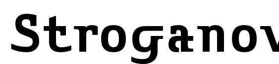Stroganovc bold font, free Stroganovc bold font, preview Stroganovc bold font