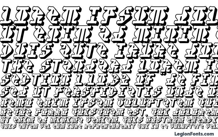 specimens Stupefaction 3D font, sample Stupefaction 3D font, an example of writing Stupefaction 3D font, review Stupefaction 3D font, preview Stupefaction 3D font, Stupefaction 3D font