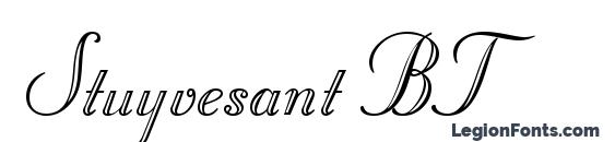 шрифт Stuyvesant BT, бесплатный шрифт Stuyvesant BT, предварительный просмотр шрифта Stuyvesant BT