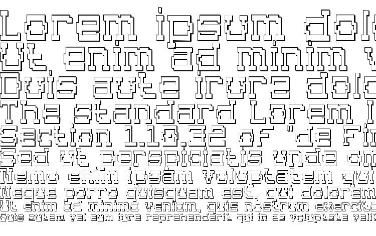 specimens Superago 3D font, sample Superago 3D font, an example of writing Superago 3D font, review Superago 3D font, preview Superago 3D font, Superago 3D font