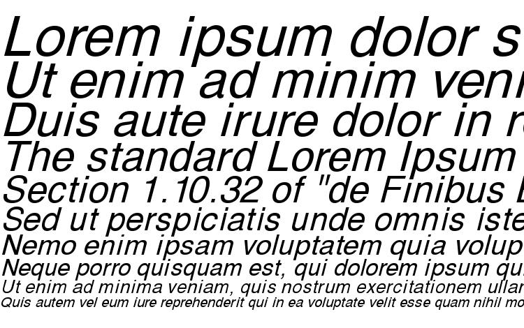 specimens Svoboda Italic font, sample Svoboda Italic font, an example of writing Svoboda Italic font, review Svoboda Italic font, preview Svoboda Italic font, Svoboda Italic font