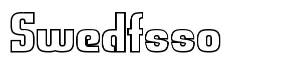 Swedfsso font, free Swedfsso font, preview Swedfsso font