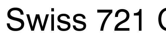 Swiss 721 Cyrillic BT Font