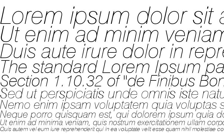 specimens Swiss 721 Thin Italic BT font, sample Swiss 721 Thin Italic BT font, an example of writing Swiss 721 Thin Italic BT font, review Swiss 721 Thin Italic BT font, preview Swiss 721 Thin Italic BT font, Swiss 721 Thin Italic BT font