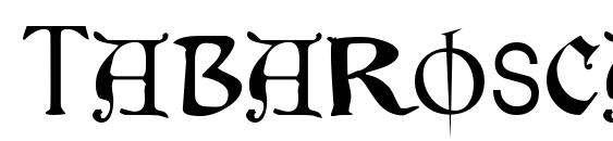 Tabaroscapsssk font, free Tabaroscapsssk font, preview Tabaroscapsssk font