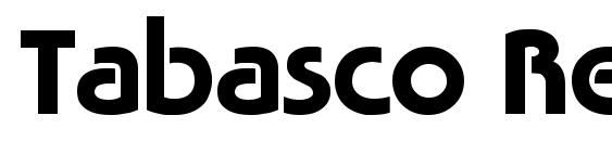 Tabasco Regular DB Font