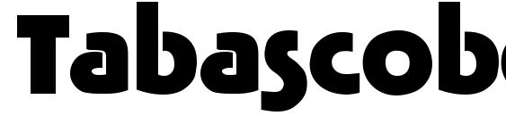 Tabascobold Font