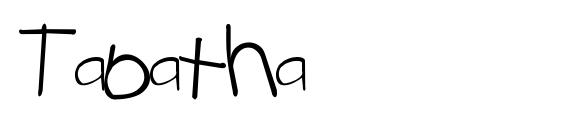 Tabatha font, free Tabatha font, preview Tabatha font