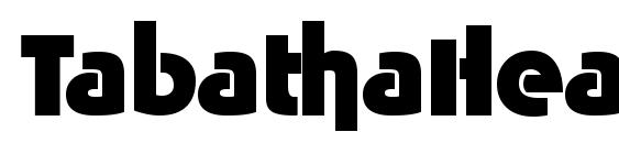 TabathaHeavy Regular Font