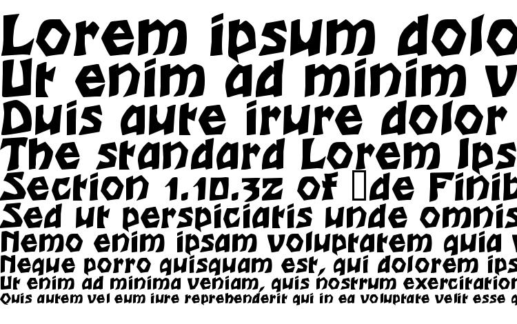 specimens Talon font, sample Talon font, an example of writing Talon font, review Talon font, preview Talon font, Talon font