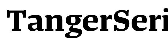 TangerSerifWide Bold Font